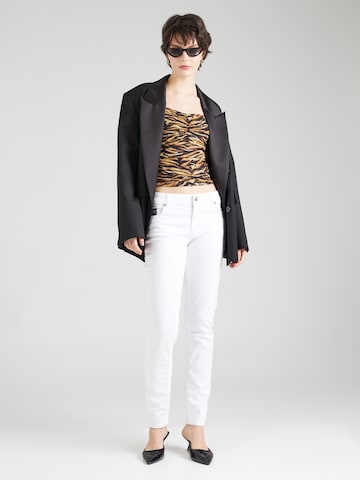 Versace Jeans Couture - Slimfit Calças de ganga 'Jackie' em branco