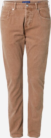 Slimfit Pantaloni 'Ralston' de la SCOTCH & SODA pe maro: față