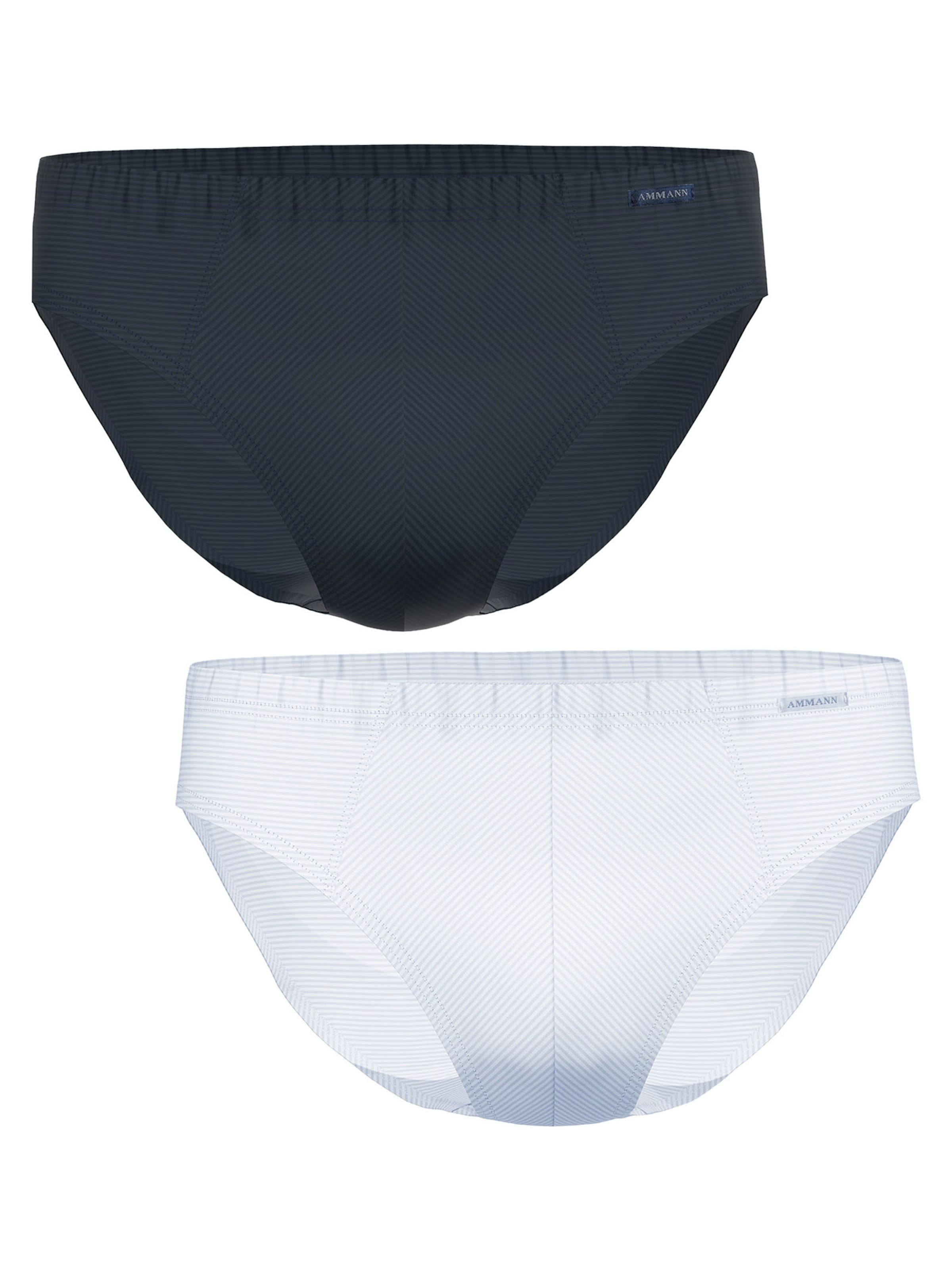 Slip ' Cotton & More ' Ammann en bleu : devant