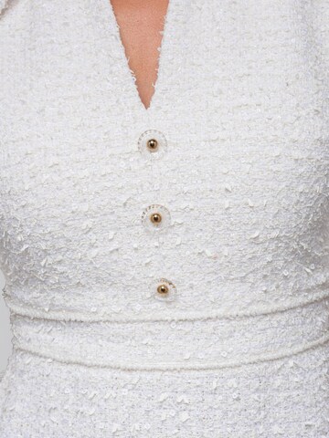 Ombre Evening dress in Beige