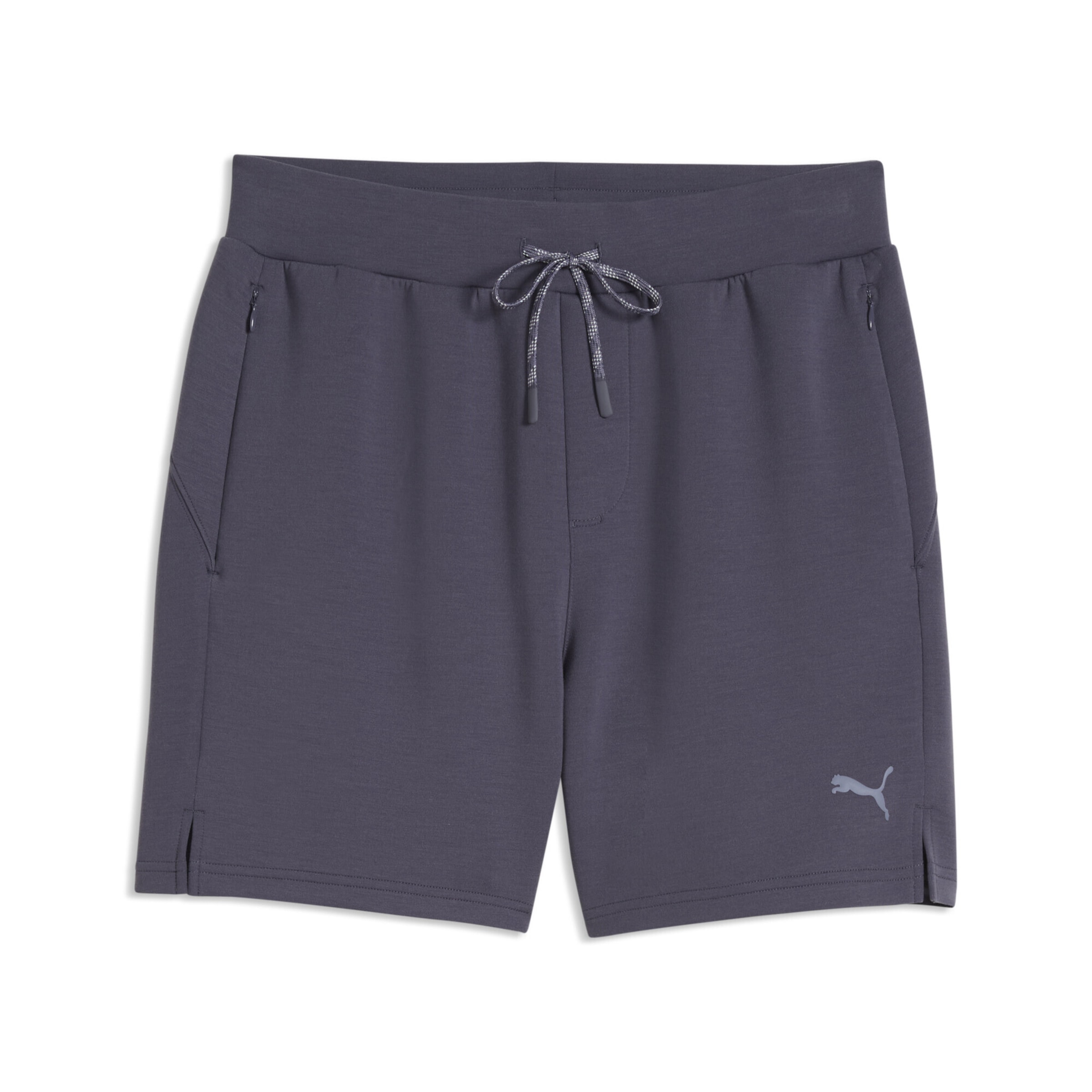 PUMA Regular Sportbroek in Grijs: voorkant