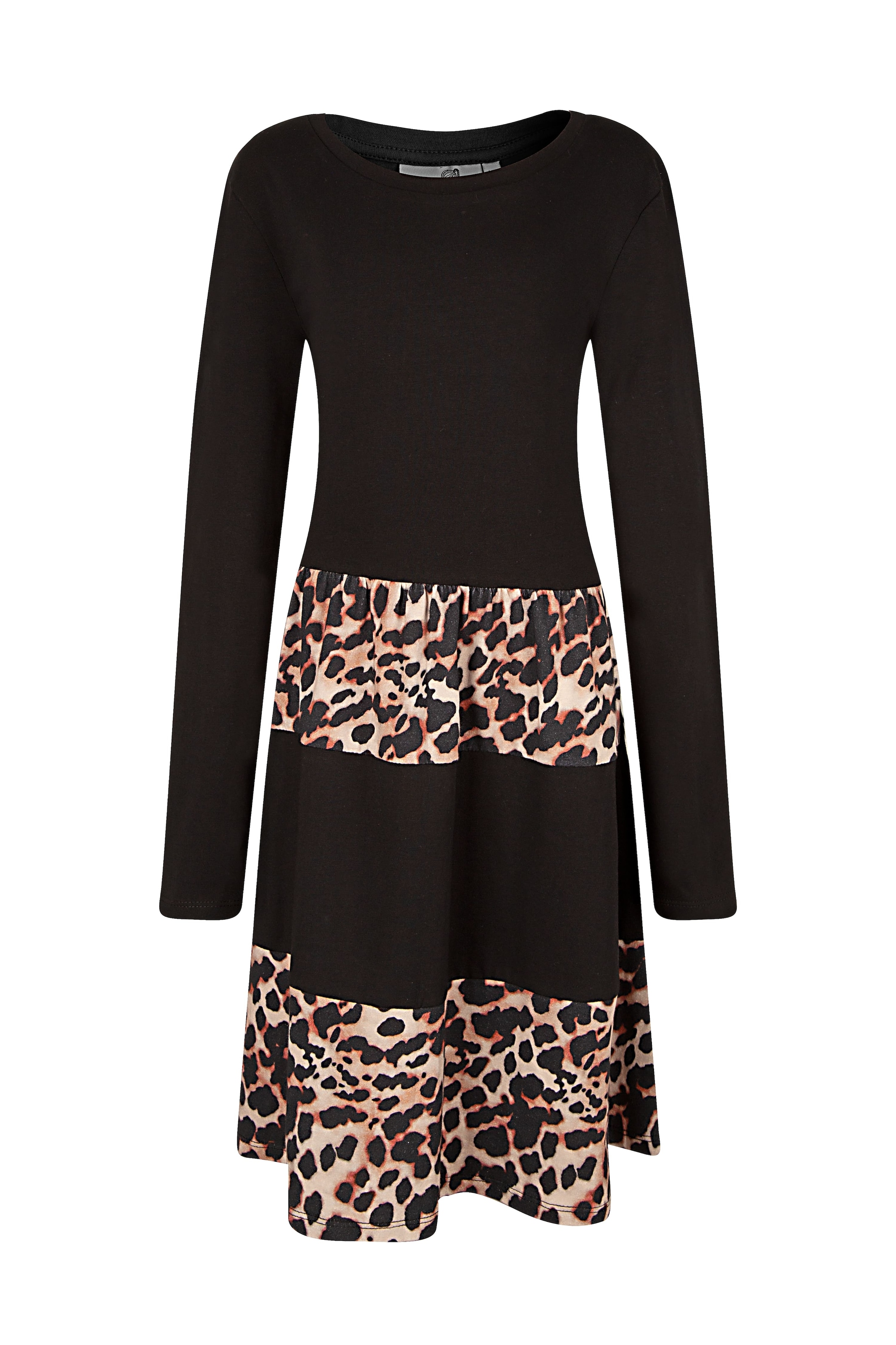 happy girls Klänning i svart: framsida