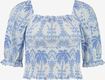 Top di Shiwi in blu: frontale