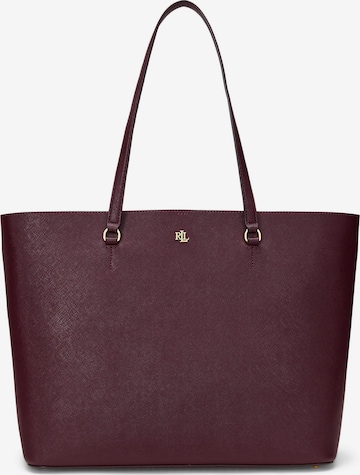 Lauren Ralph Lauren "Чанта тип ""Shopper""" 'KARLY' в червено: отпред