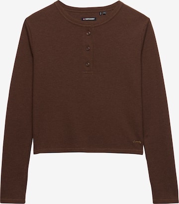 Haut Superdry & Co en marron : devant