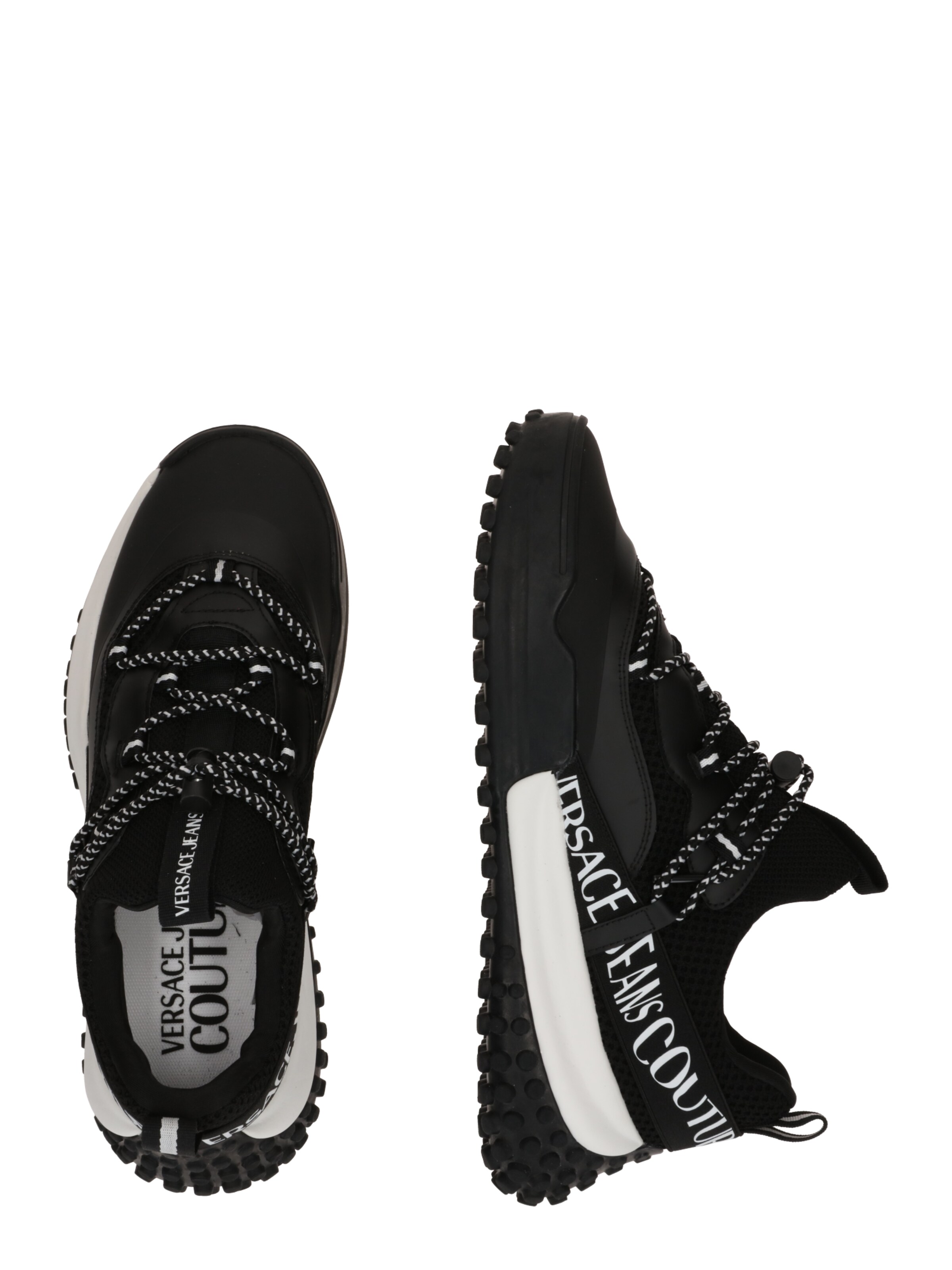 Versace Jeans Couture Низкие кроссовки 'HYBER' в Черный