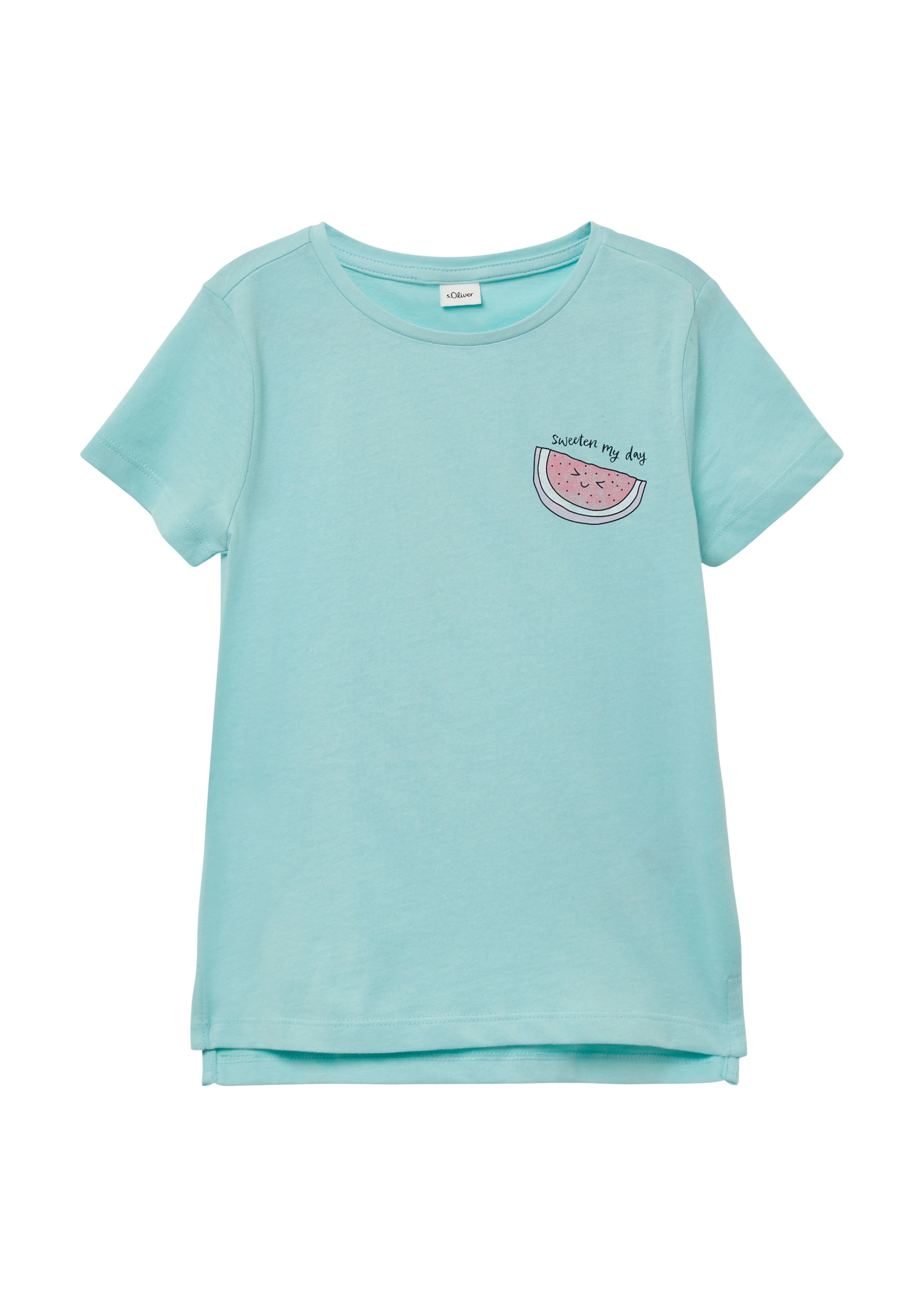 s.Oliver Shirt in Blauw: voorkant