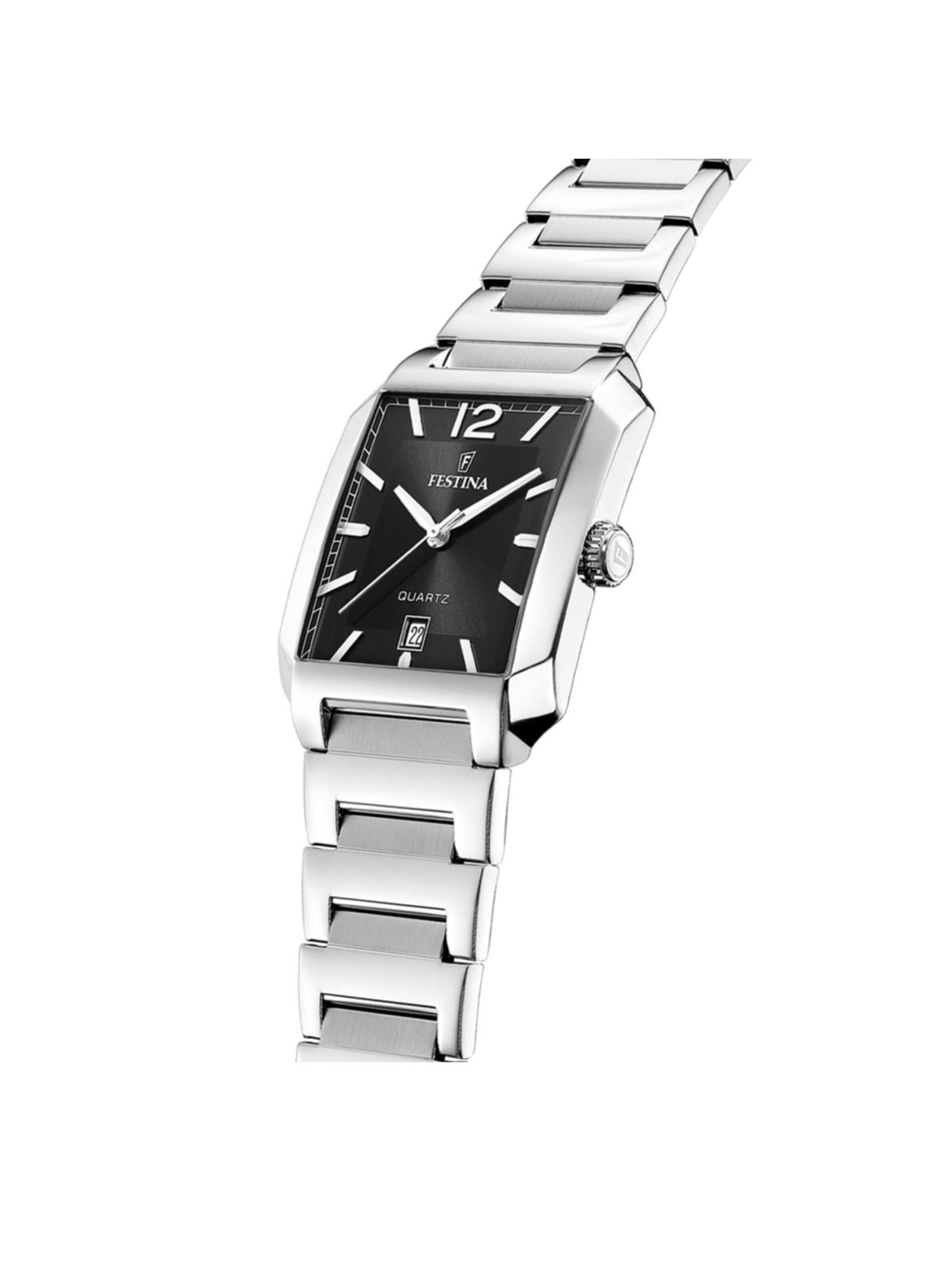 FESTINA Analoog horloge 'Festina - Watch On The Square - Quartz watch movement - Watch case width: 33 mm' in Zwart