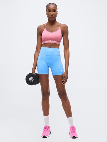 NIKE Skinny Fit Спортен панталон 'ONE' в синьо