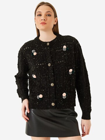 Bianco Lucci - Casaco de malha em preto