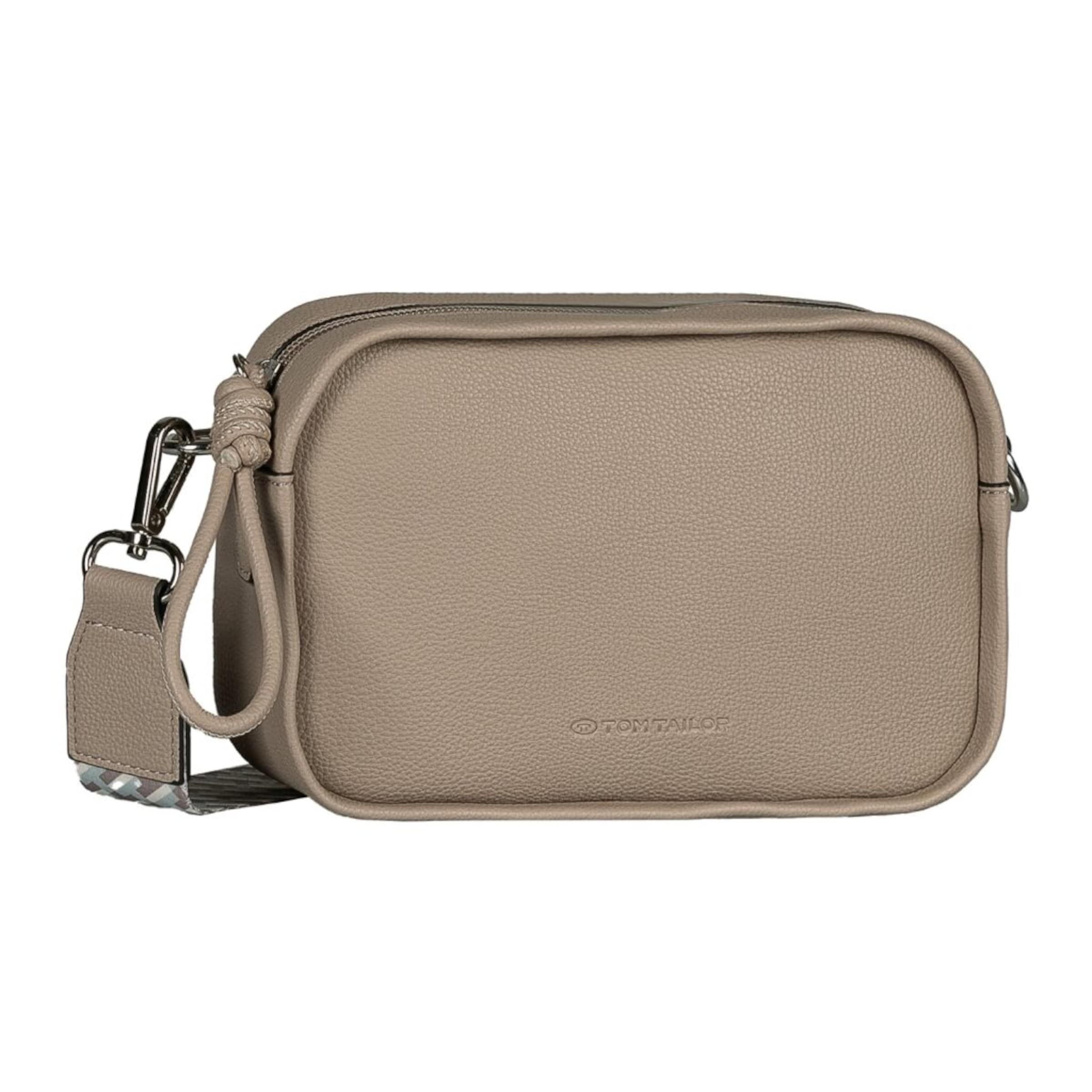 TOM TAILOR Crossbody Bag 'Tatiana' in Grey: front