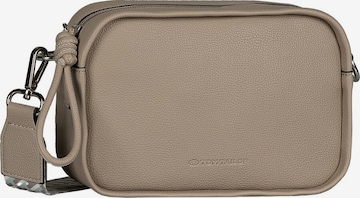 TOM TAILOR Crossbody Bag 'Tatiana' in Grey: front