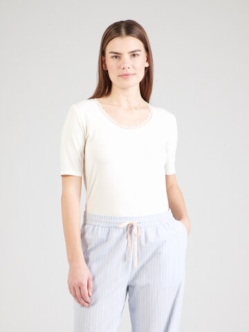 ETAM - Camiseta para dormir en beige: frente
