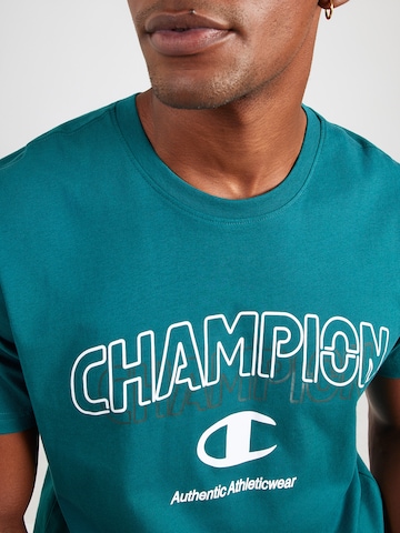 Champion Authentic Athletic Apparel Μπλουζάκι σε πράσινο