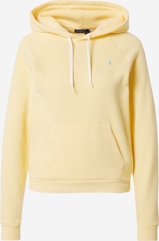 Sweat-shirt Polo Ralph Lauren en jaune : devant