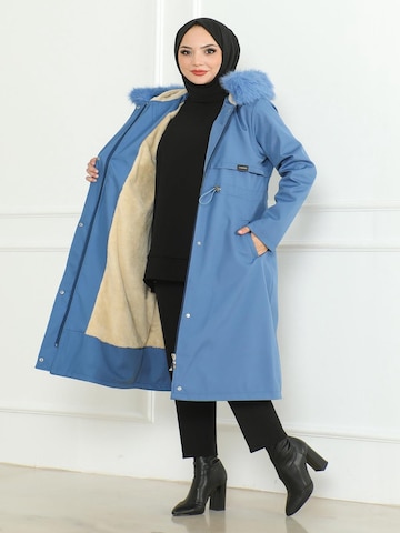 Veste d’hiver MODAMIHRAM en bleu