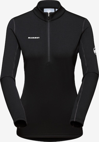 MAMMUT Funktionsshirt 'Aenergy' in Schwarz: Vorderseite