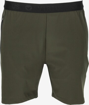 Virtus Regular Workout Pants 'BLAG V2 M Hyper' in Green: front