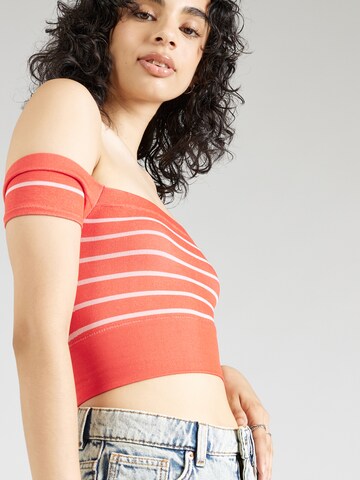 T-shirt BDG Urban Outfitters en rouge