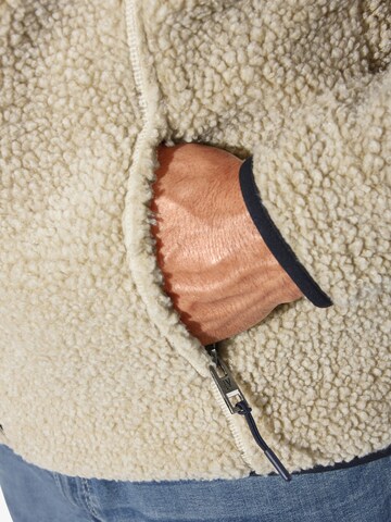 Jan Vanderstorm Fleece jas 'Helskog' in Beige