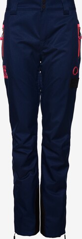 Regular Pantalon outdoor 'New Snow' Superdry Snow en bleu : devant