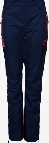 Superdry Snow Regular Outdoorbroek 'New Snow' in Blauw: voorkant