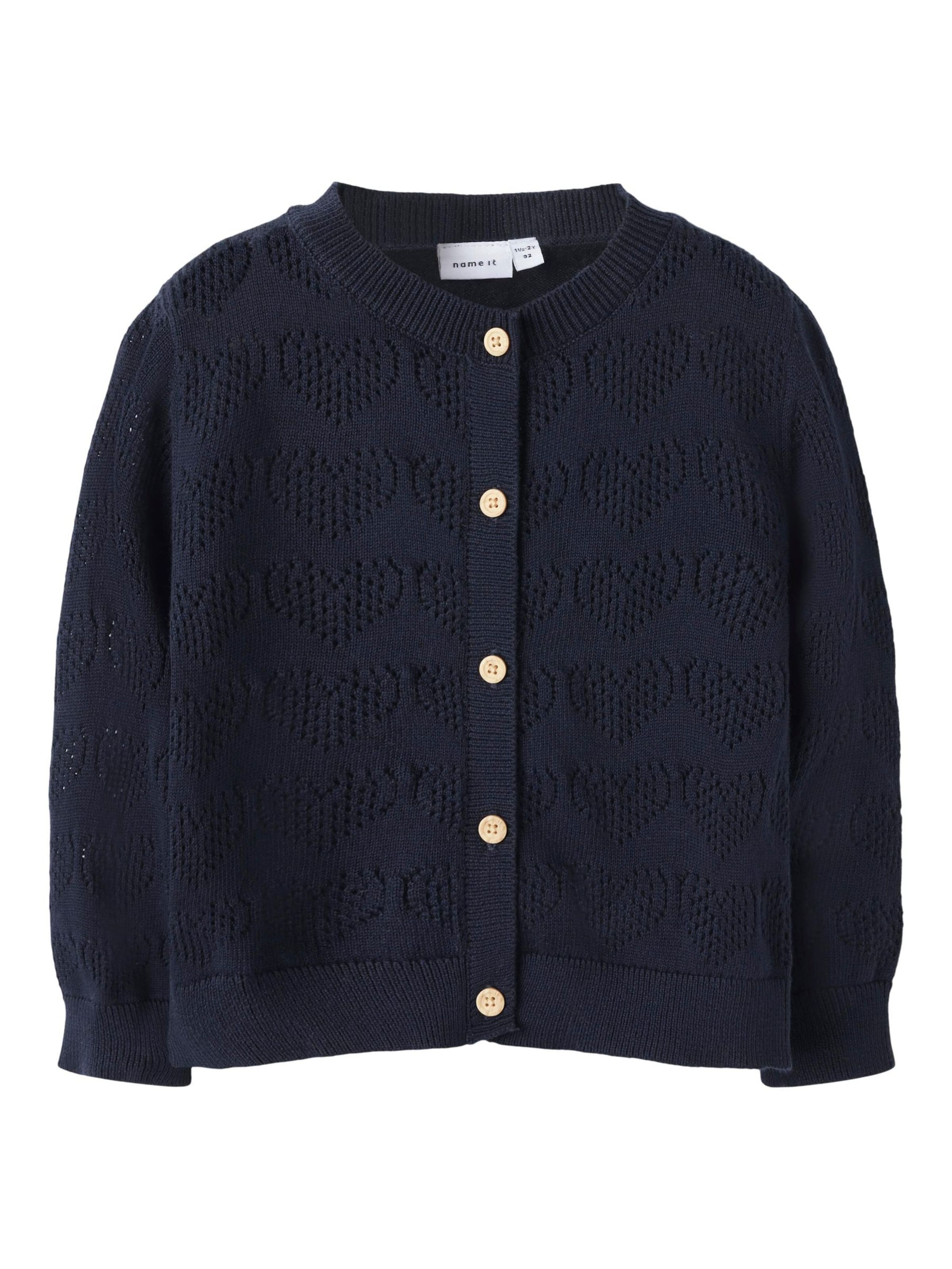 NAME IT - Cárdigan en azul: frente