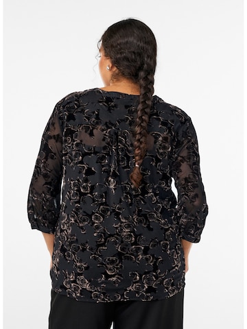 Bluză 'Eselma' de la Zizzi pe negru