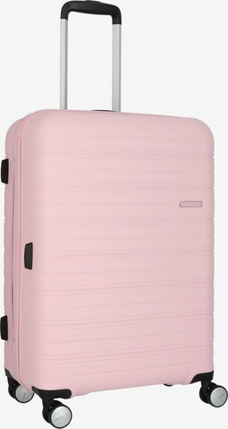 American Tourister Kofferset in Roze