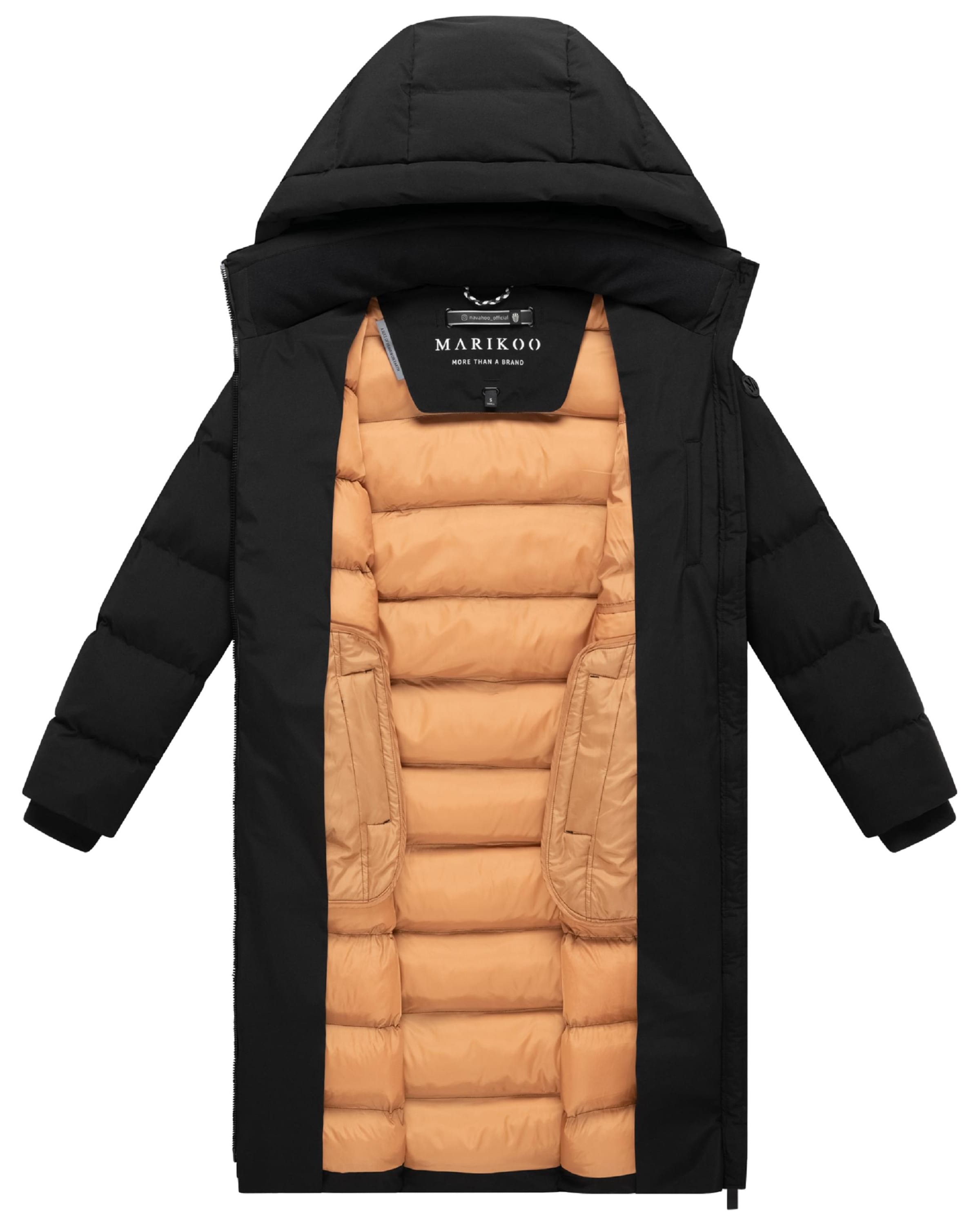 Manteau fonctionnel 'Harukaa 16' MARIKOO en noir