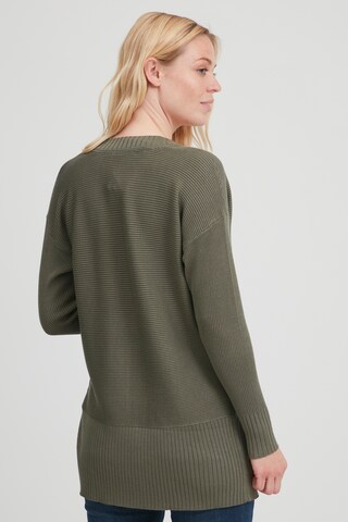 Fransa Knit Cardigan in Green