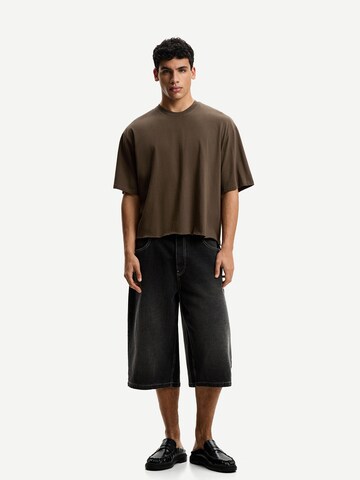 Bershka Shirt in Brown