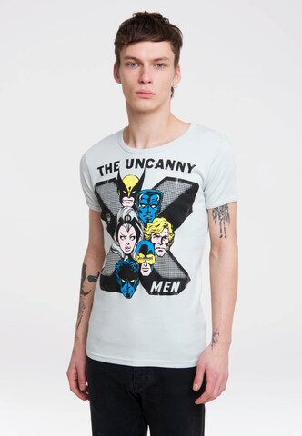 LOGOSHIRT T-Shirt 'X-Men' in Blau: Vorderseite