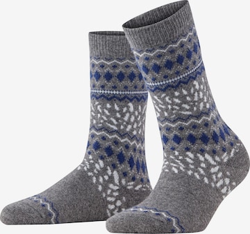 FALKE Socken 'Cosy Wool Special Edition' in Grau: Vorderseite