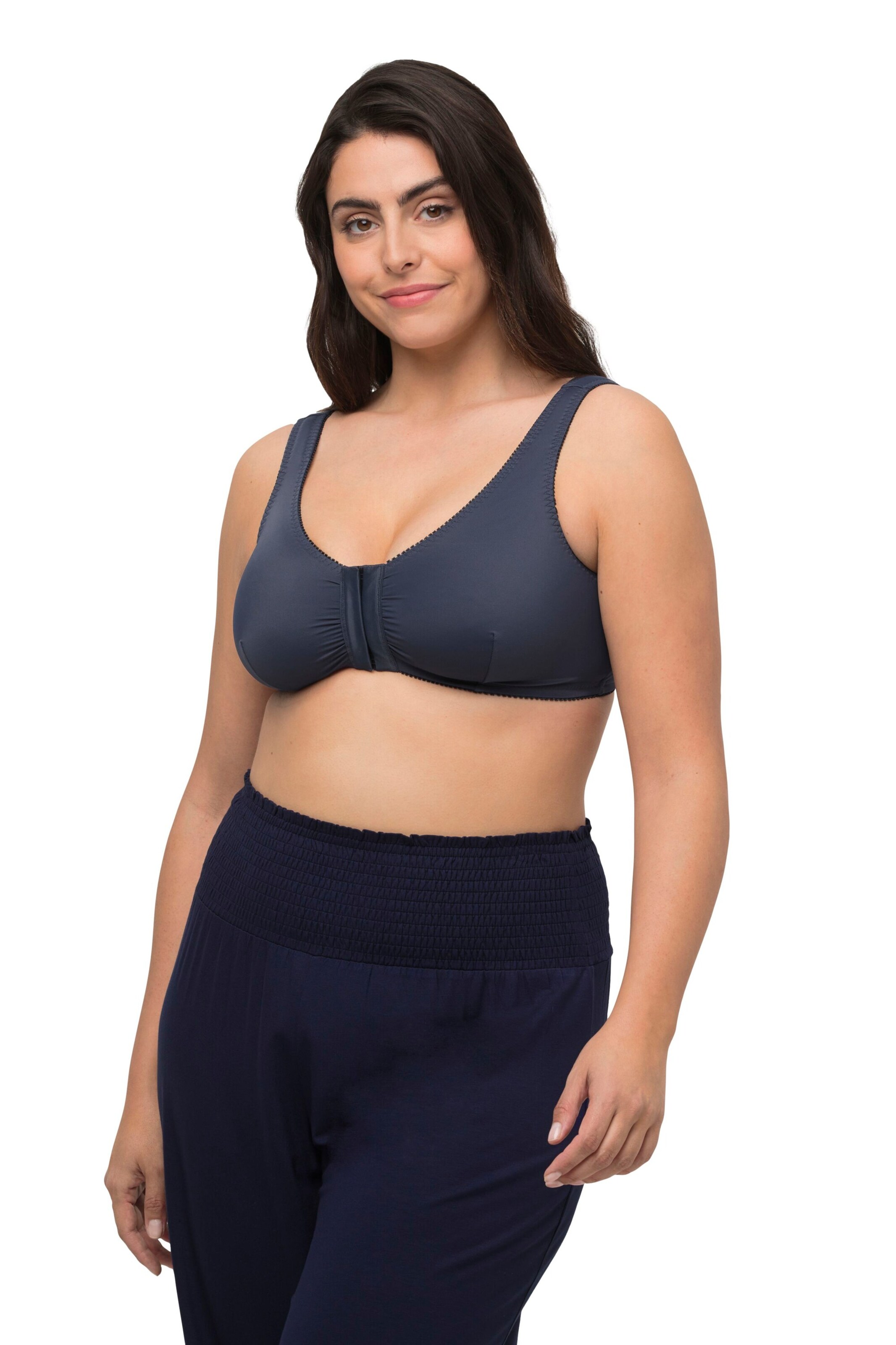 Ulla Popken Regular BH in Blau: Vorderseite