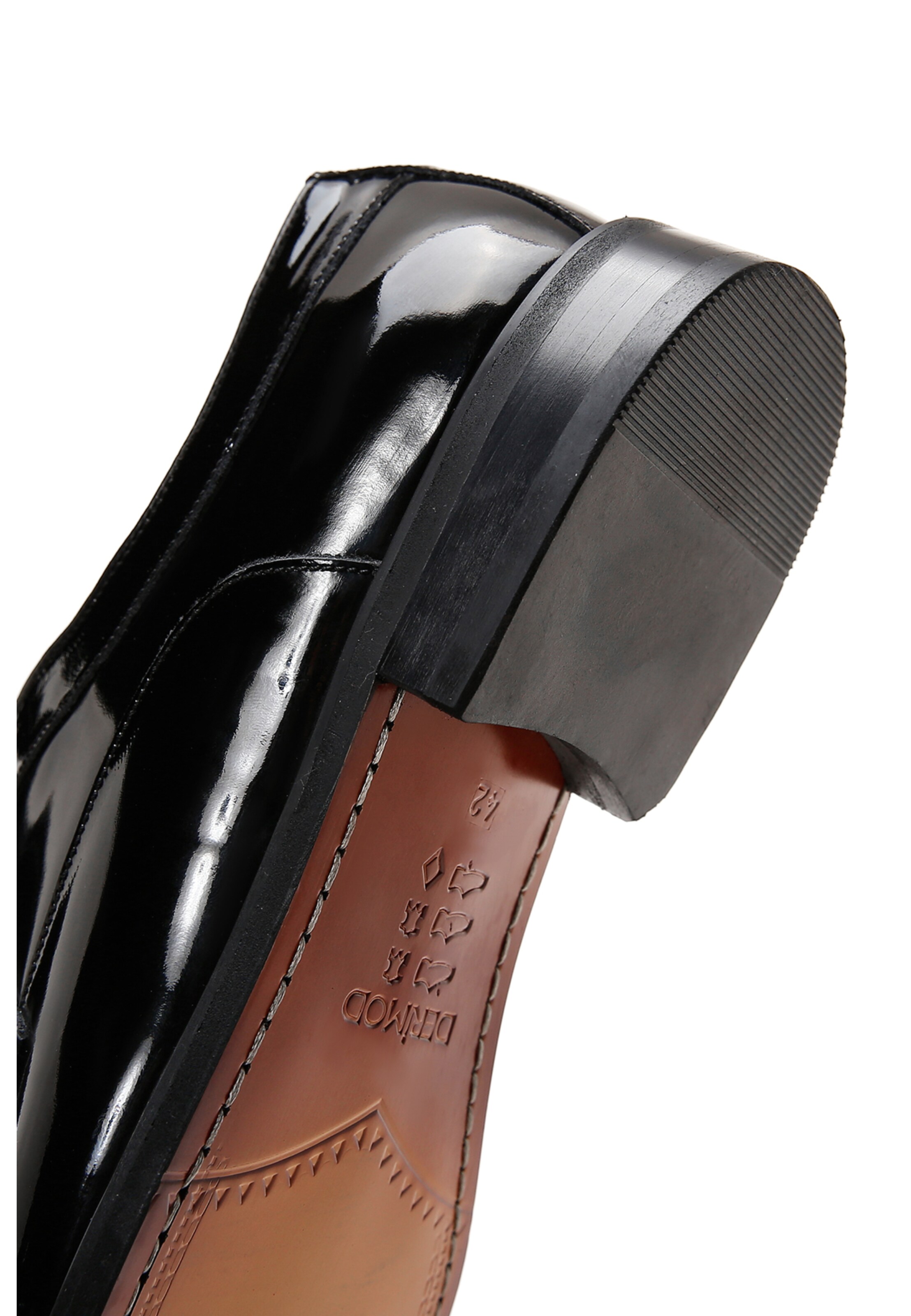 Scarpa stringata di Derimod in nero