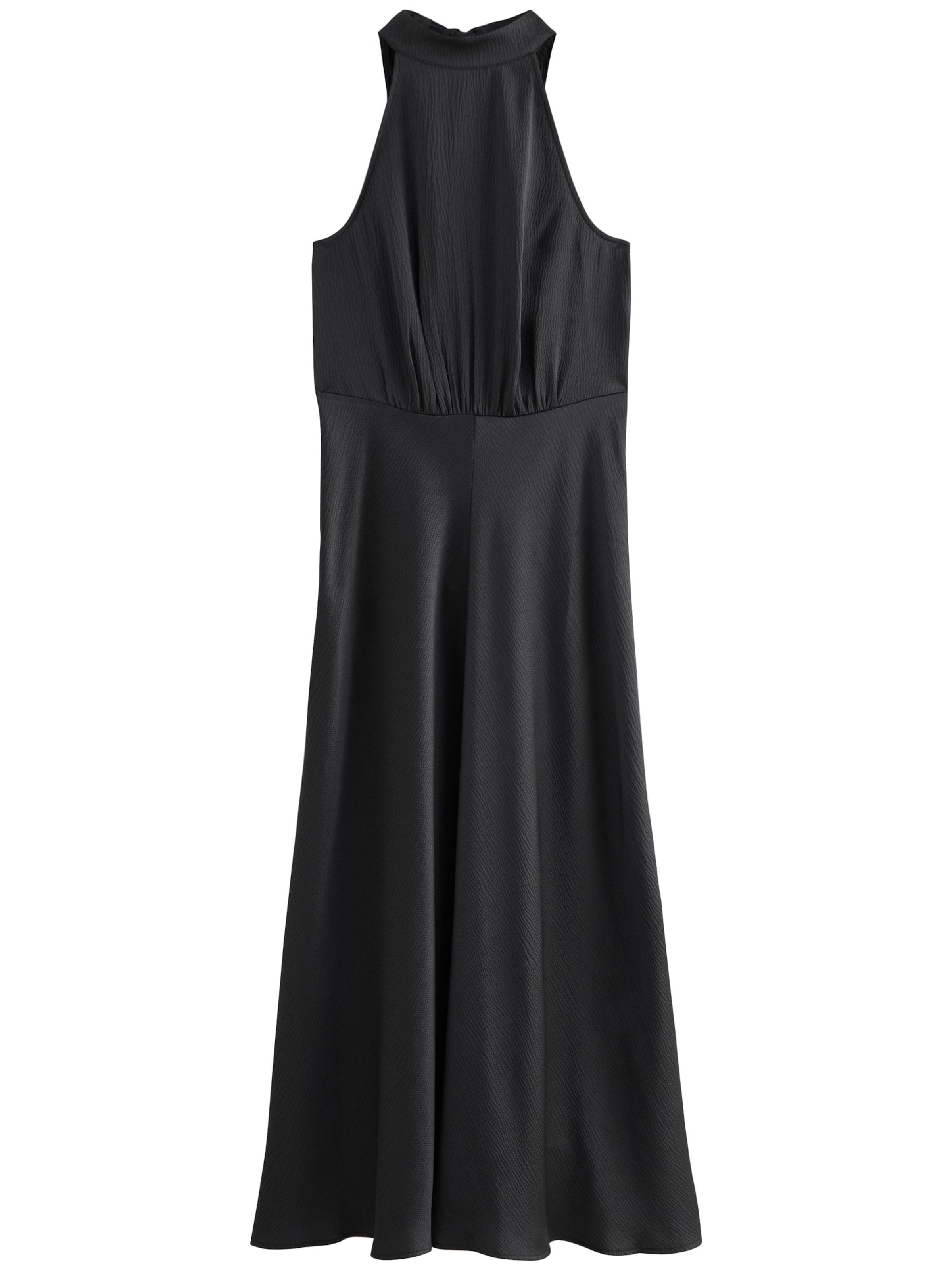 Rochie de seară de la Next pe negru: față