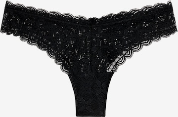 INTIMISSIMI Thong in Black: front