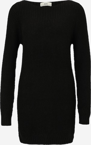 JDY Petite - Vestido de punto 'JDYWHITNEY MEGAN' en negro: frente
