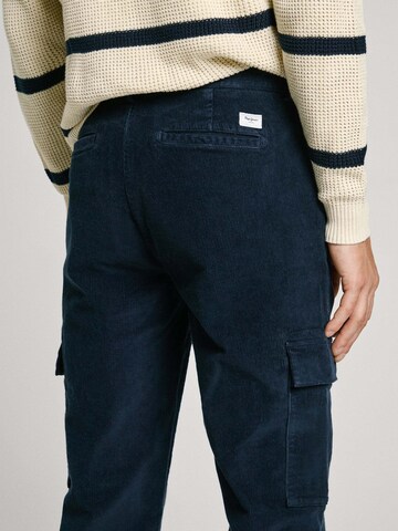 Slimfit Pantaloni cargo di Pepe Jeans in blu