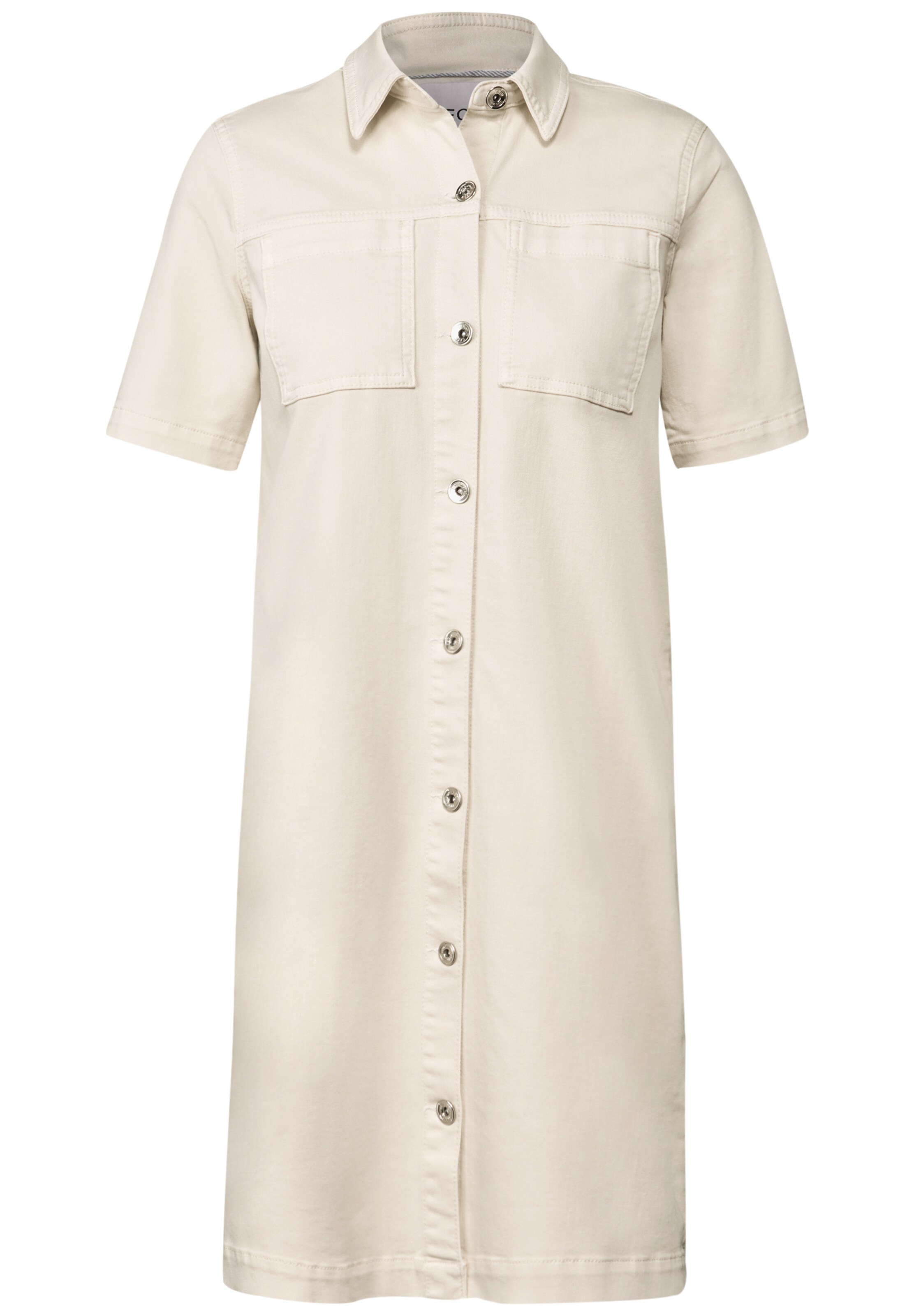CECIL Blusenkleid in Beige: Vorderseite