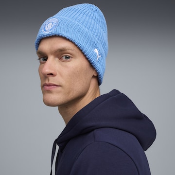 PUMA Sports beanie 'Manchester City Essentials' in Blue