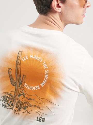 Lee Shirt 'REGULAR GRAPHIC TEE' in White