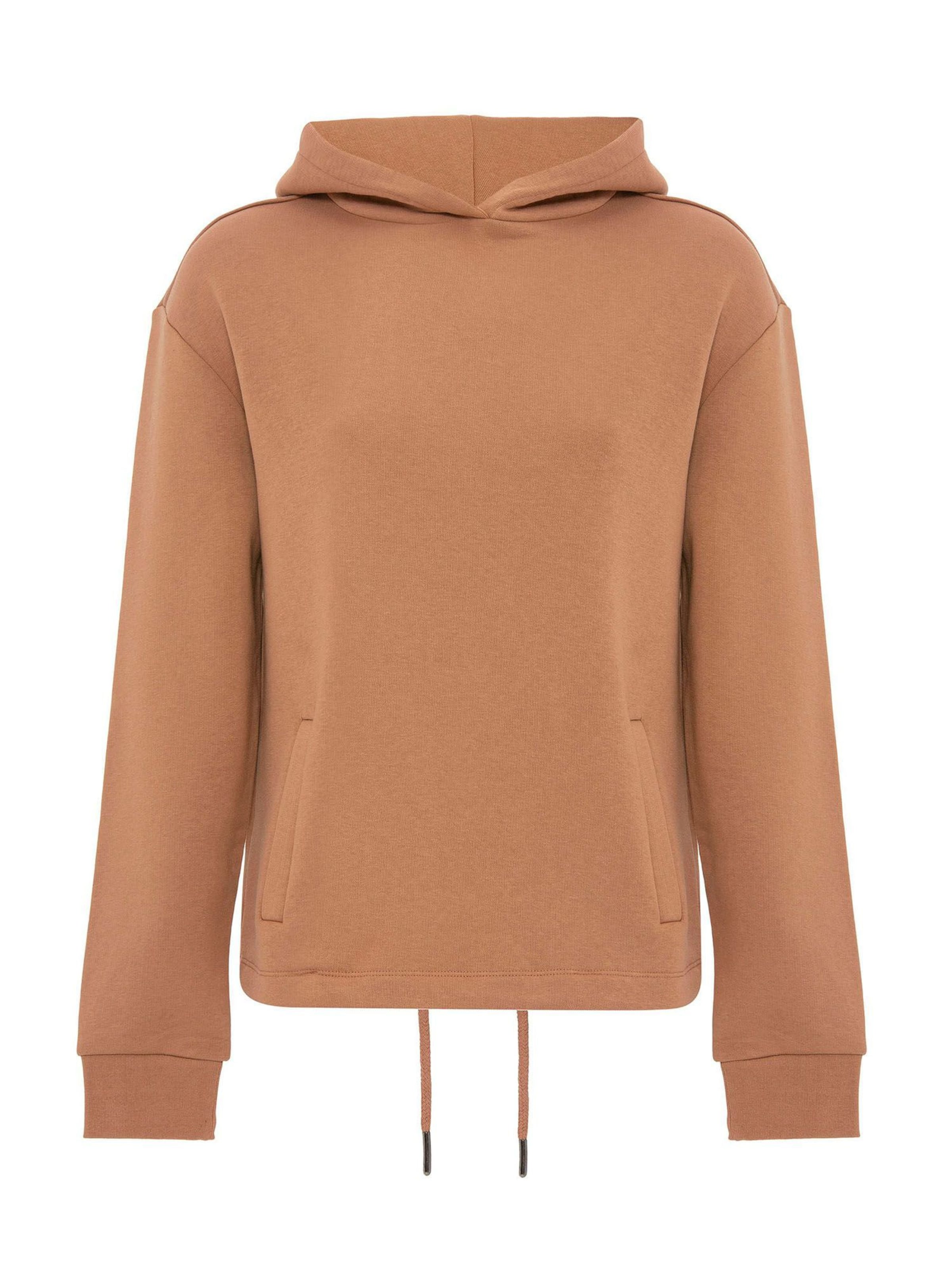 Jacey Quinn Sweatshirt in Beige: front