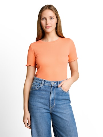 TOM TAILOR DENIM Shirt in Orange: front