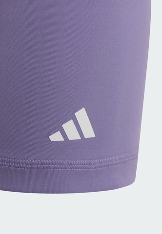 ADIDAS SPORTSWEAR Skinny Sportbroek in Lila