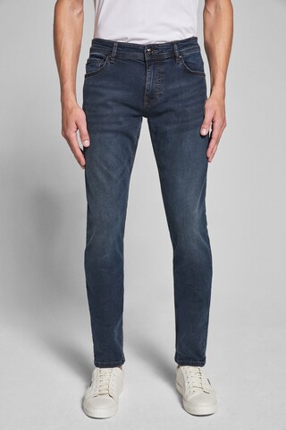 JOOP! Slimfit Jeans in Blauw: voorkant