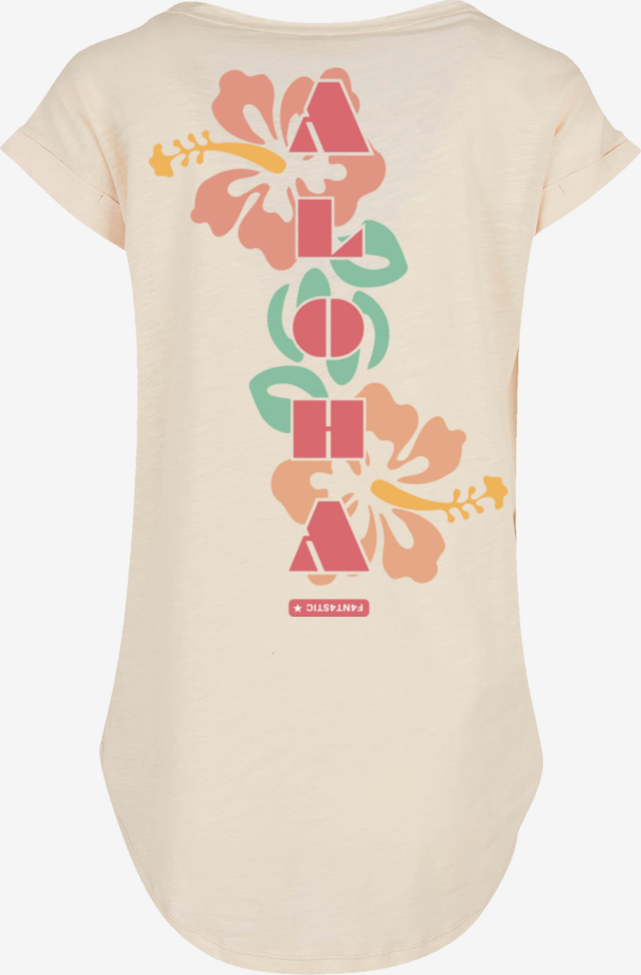 F4NT4STIC Shirt 'Aloha' in Creme | ABOUT YOU