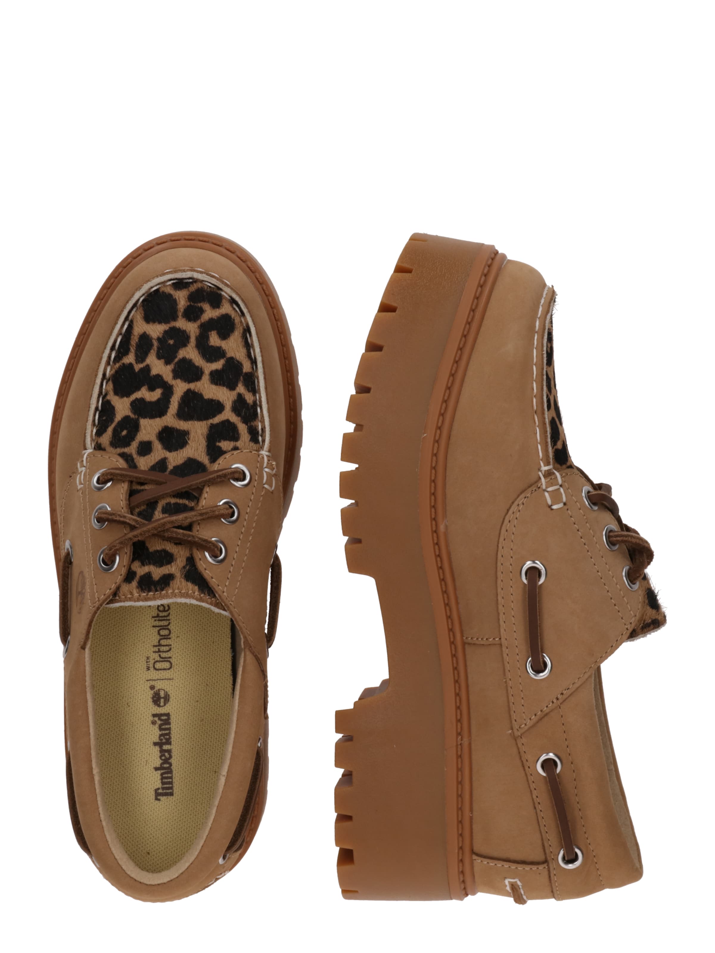 Pantofi cu șireturi 'STONE STREET' de la TIMBERLAND pe bej