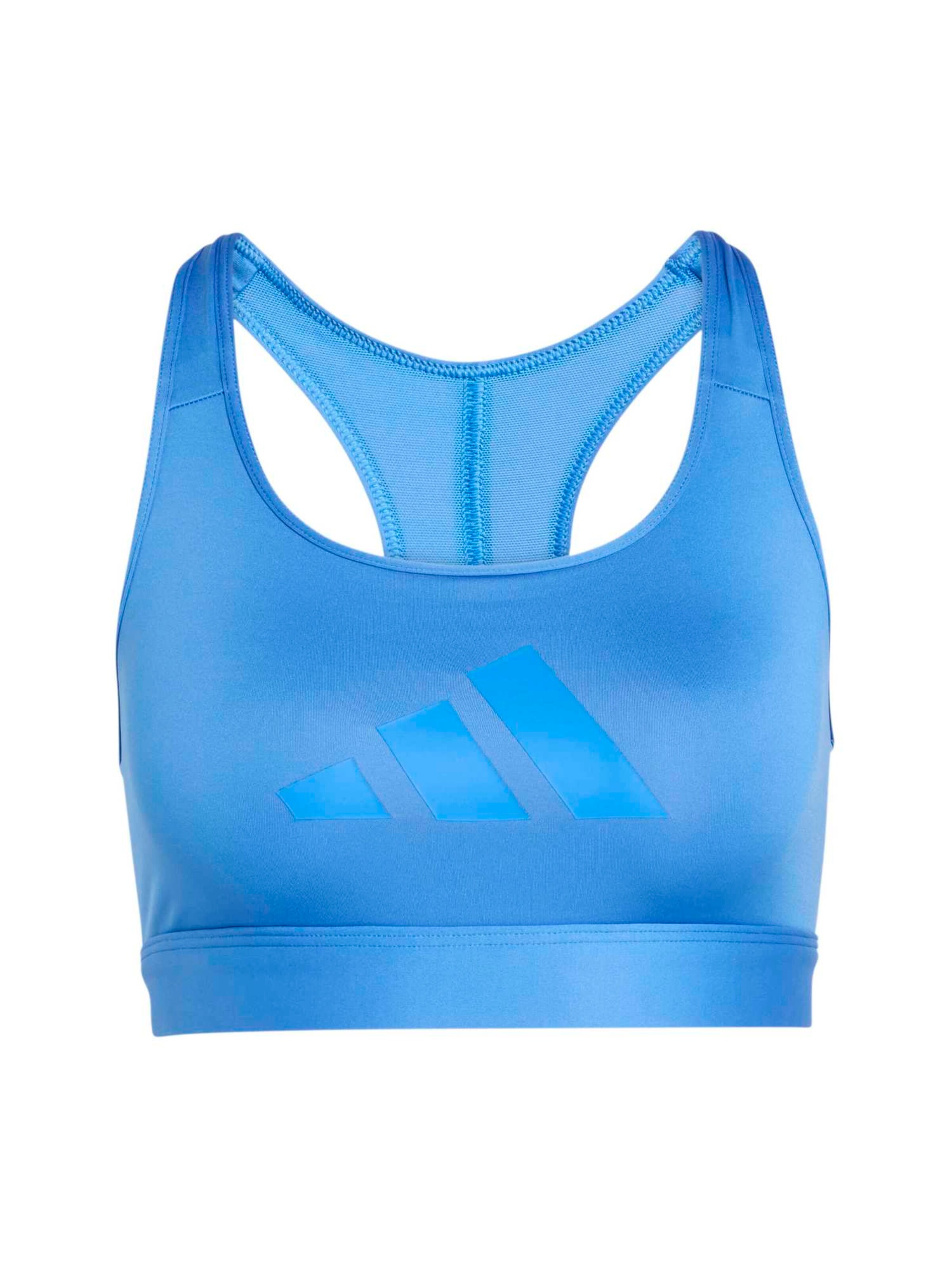 Soutien-gorge de sport 'POWER REACT' ADIDAS PERFORMANCE en bleu : devant